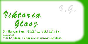 viktoria glosz business card